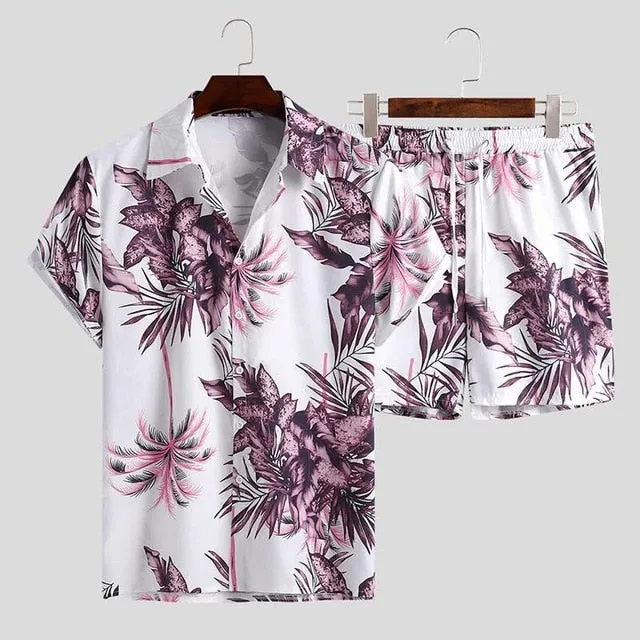 Hawaiian Royal Matching Summer Short Set