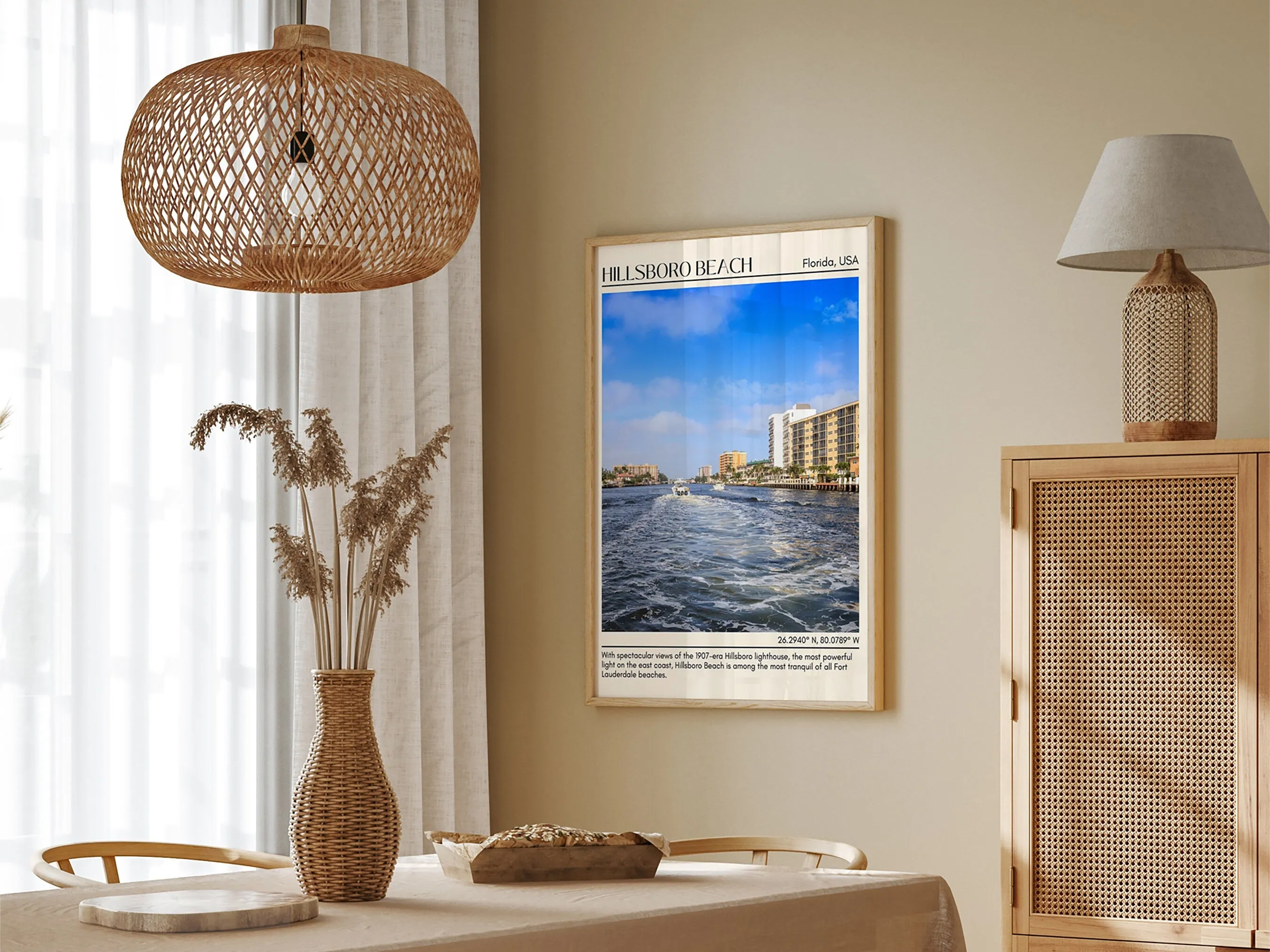 Hillsboro Beach Wall Canvas, USA