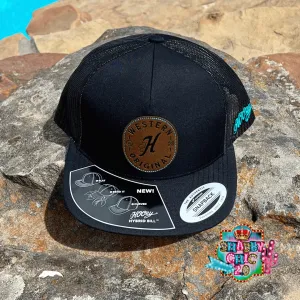 Hooey Men's Spur 5-panel Black Trucker Cap OSFA