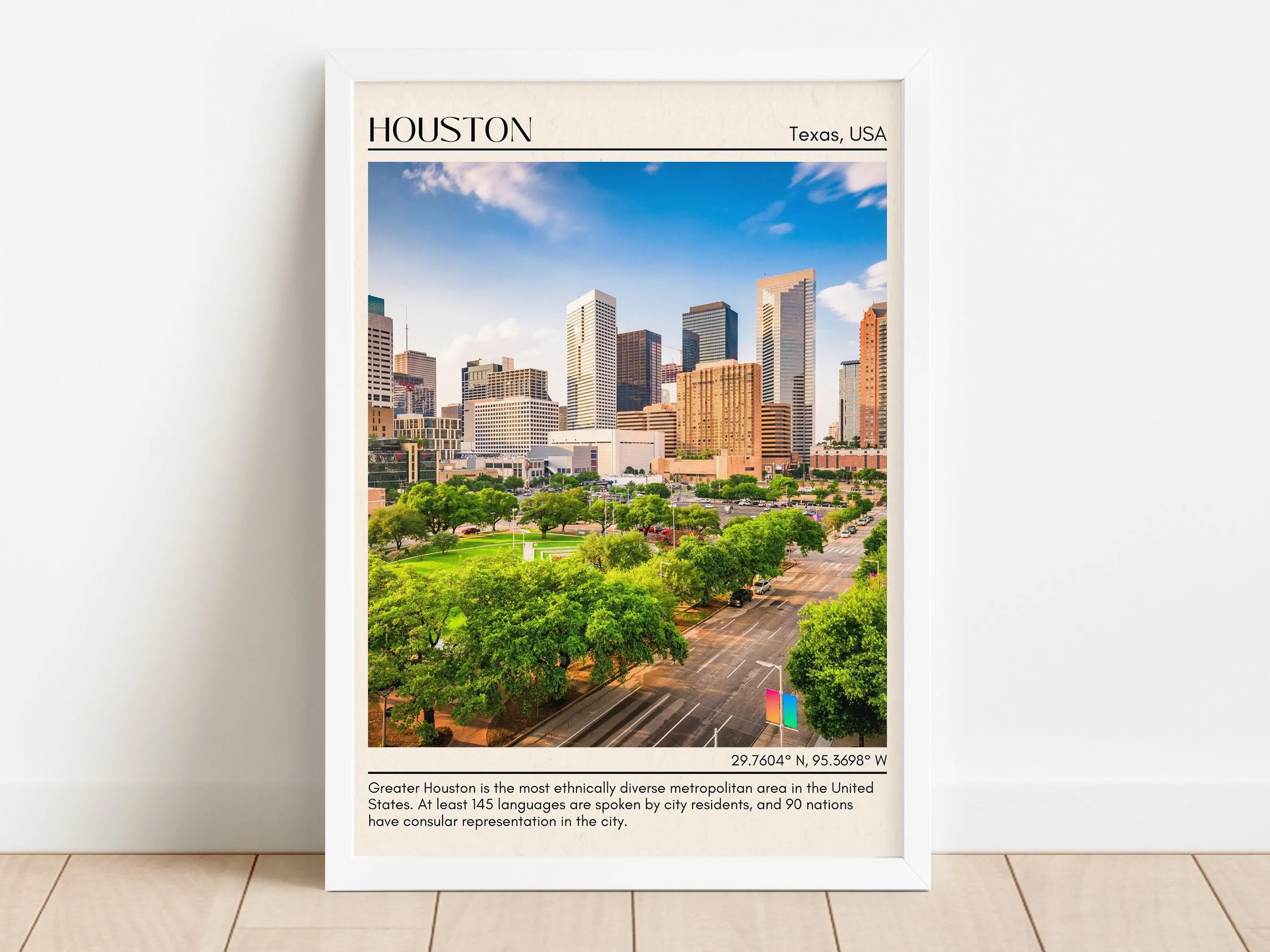 Houston Wall Art, Texas, USA