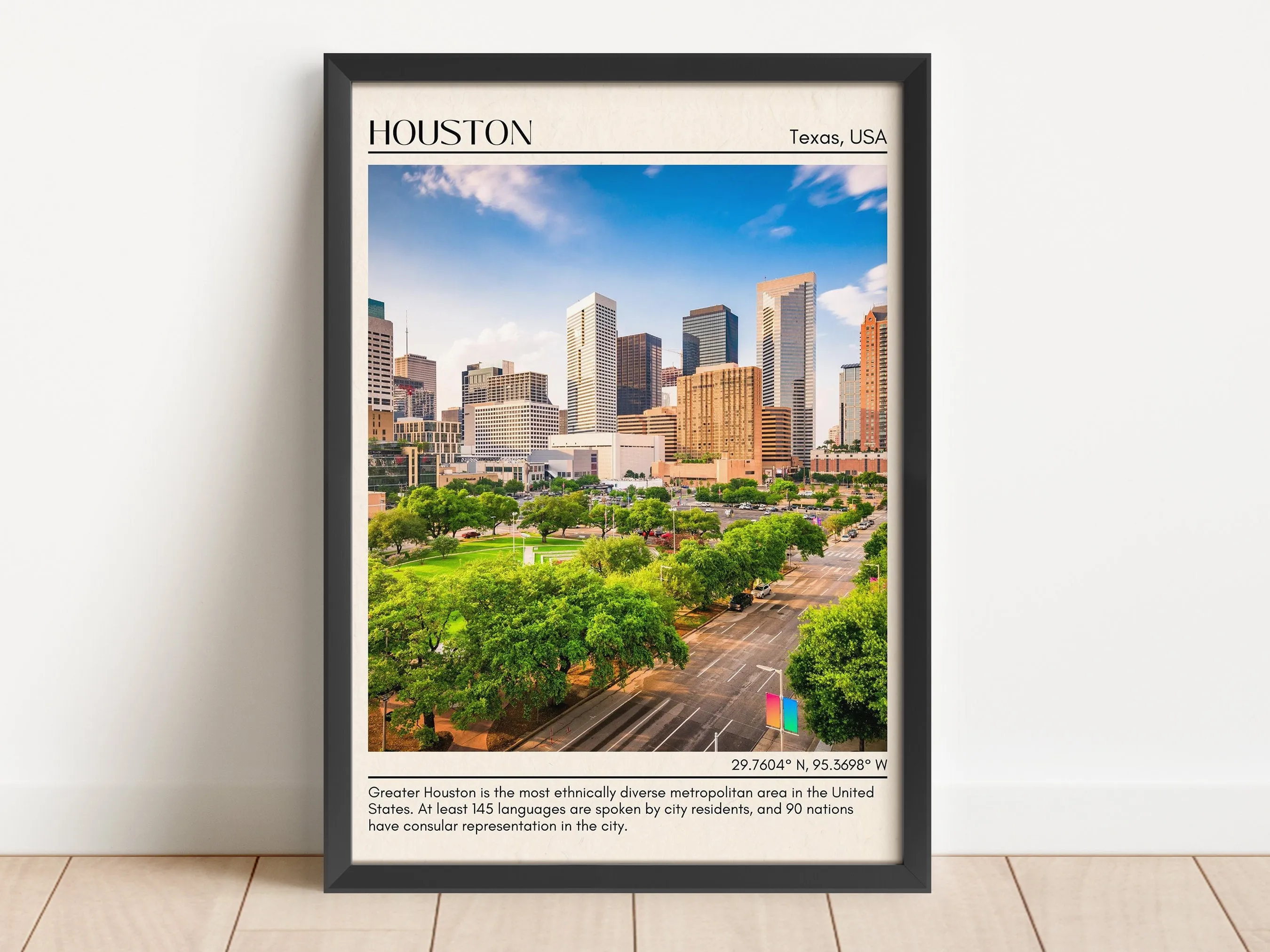 Houston Wall Art, Texas, USA