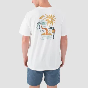 Hurley Youcan Tucan T-Shirt Barely Bone