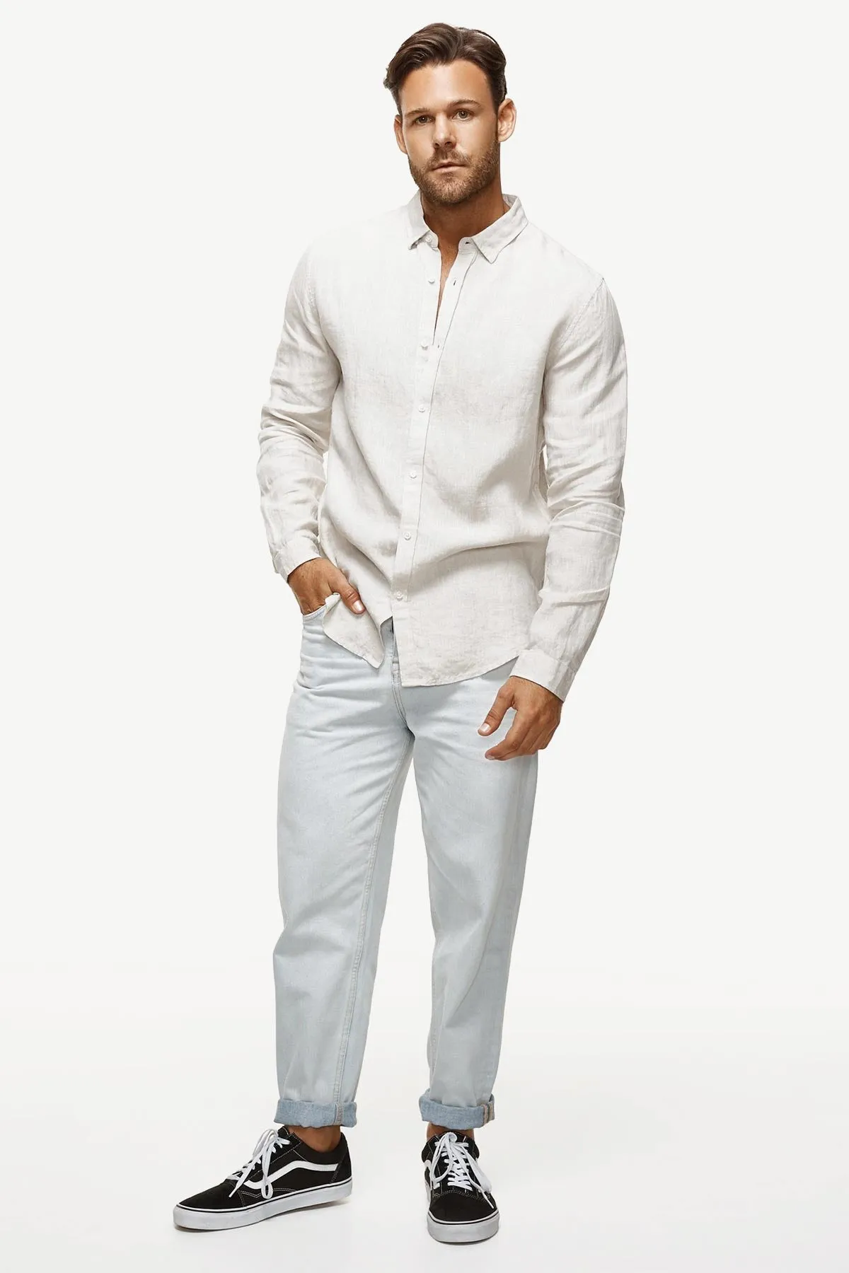 Industrie | The Tennyson L/S Linen Shirt