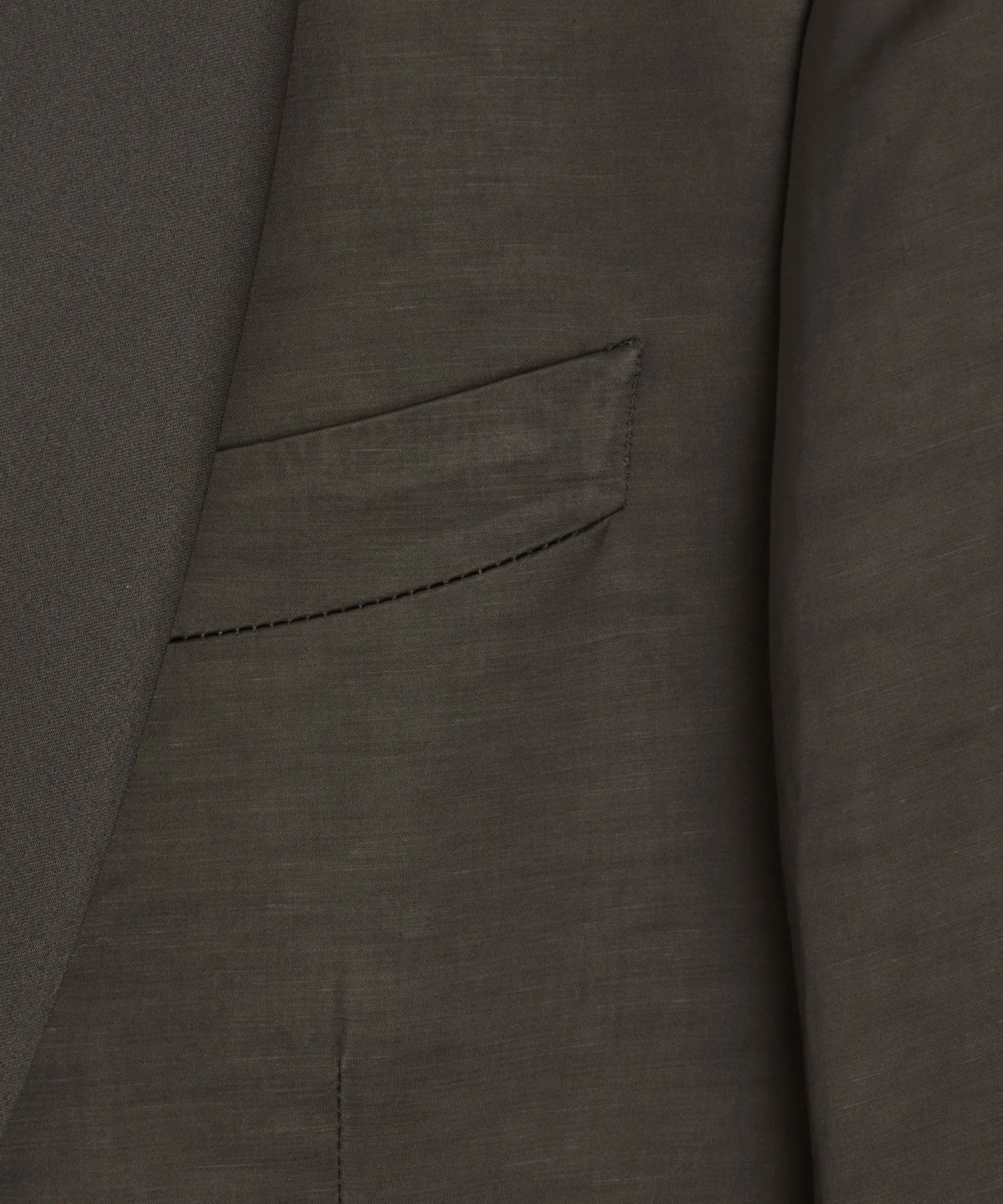 Italian Double Breasted Shawl Tuxedo in Brown