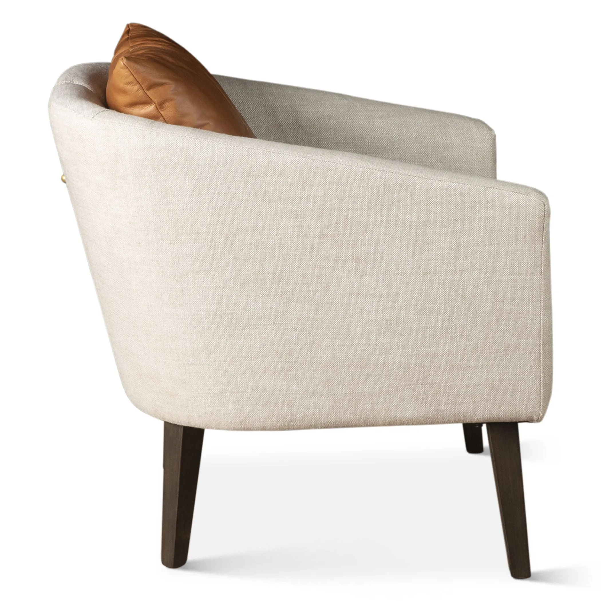 Jessie Armchair, Beige Linen
