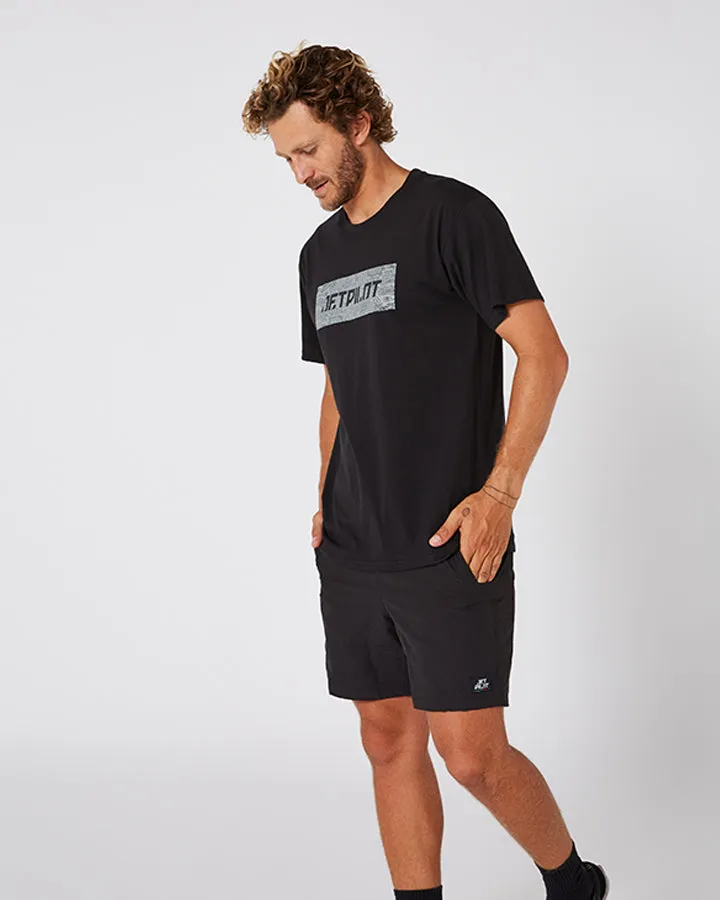 Jetpilot Landscape Mens Tee - Black