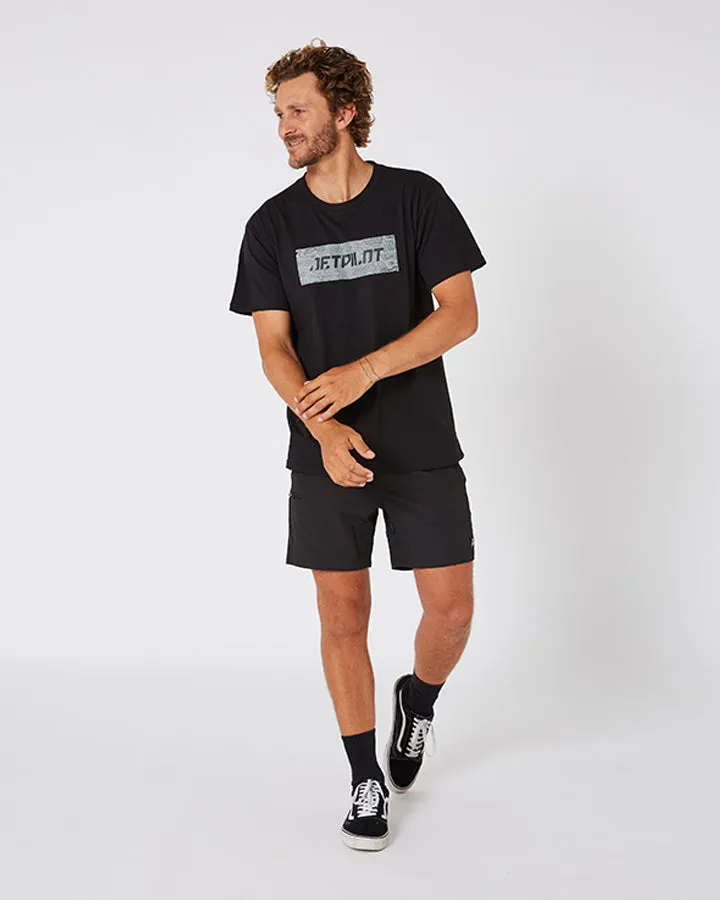 Jetpilot Landscape Mens Tee - Black