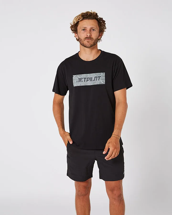 Jetpilot Landscape Mens Tee - Black