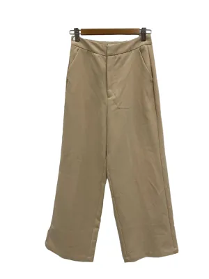 Khaki Brown Pleated Pants