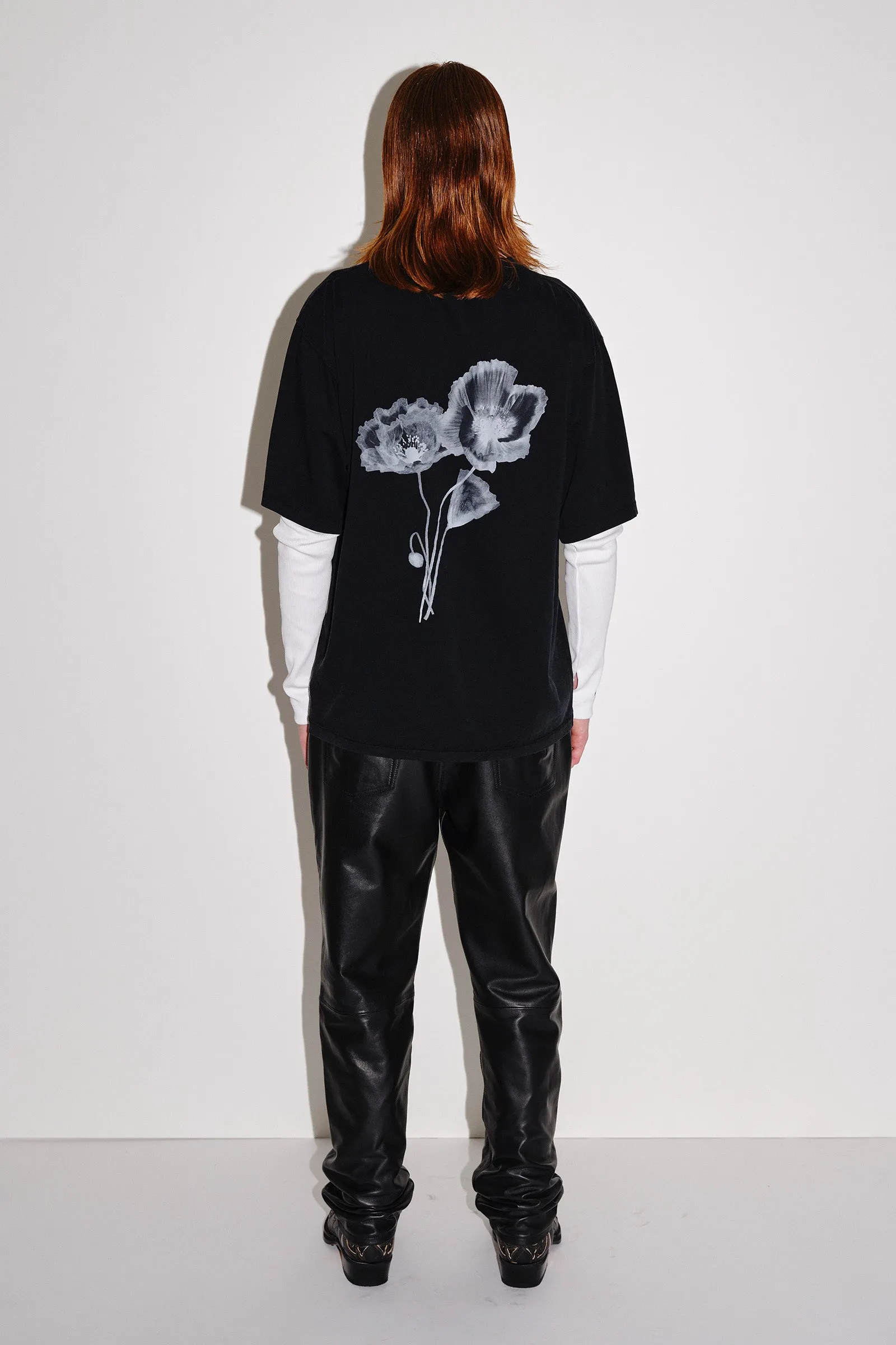 LA Flower Print - Black