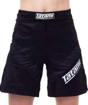 LADIES BLACK IBJJF DYNAMIC FIT SHORTS