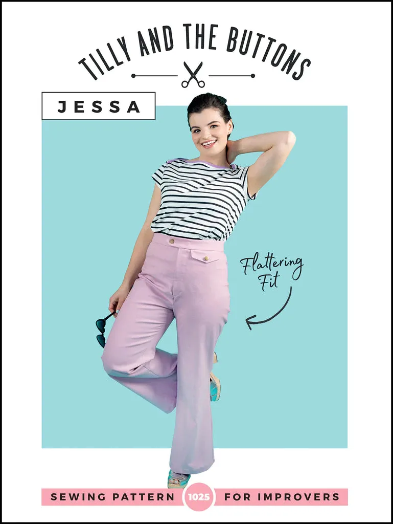 Ladies Trouser Pattern - Jessa From Tilly And The Buttons