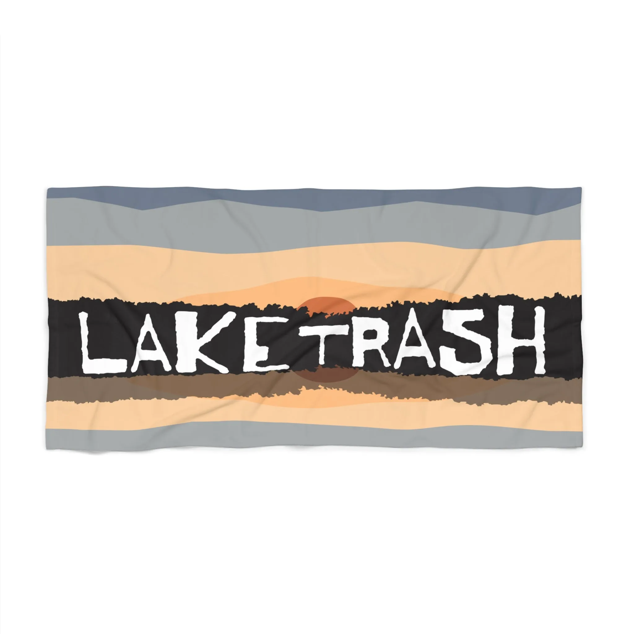 Lake Lavine Sunset Towel