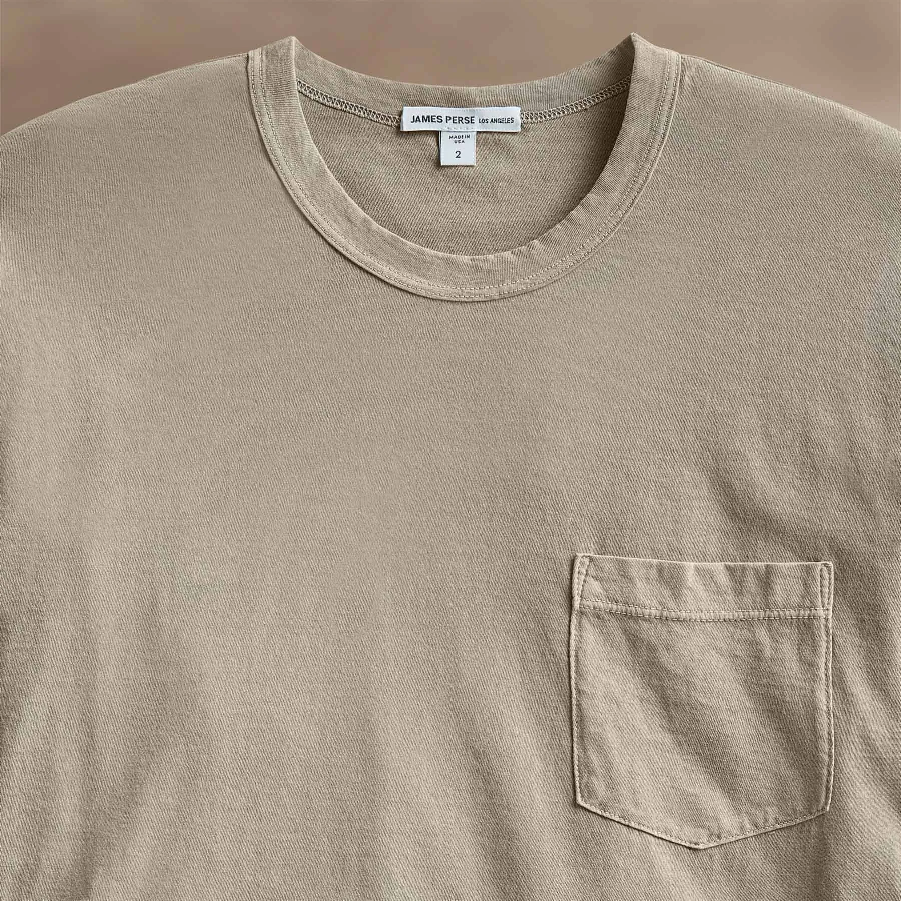 Lightweight Jersey Pocket Tee - Overcast Pigment
