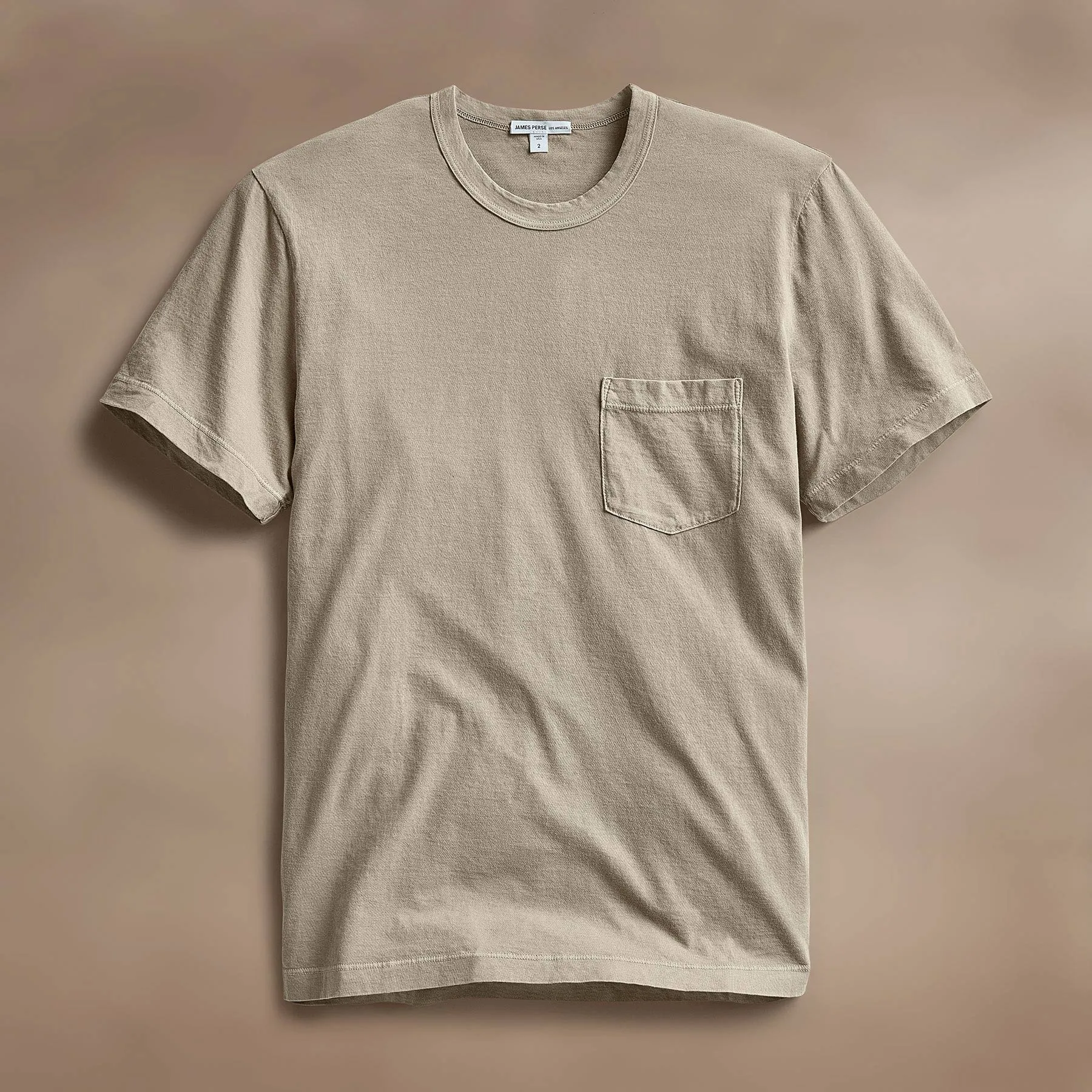 Lightweight Jersey Pocket Tee - Overcast Pigment