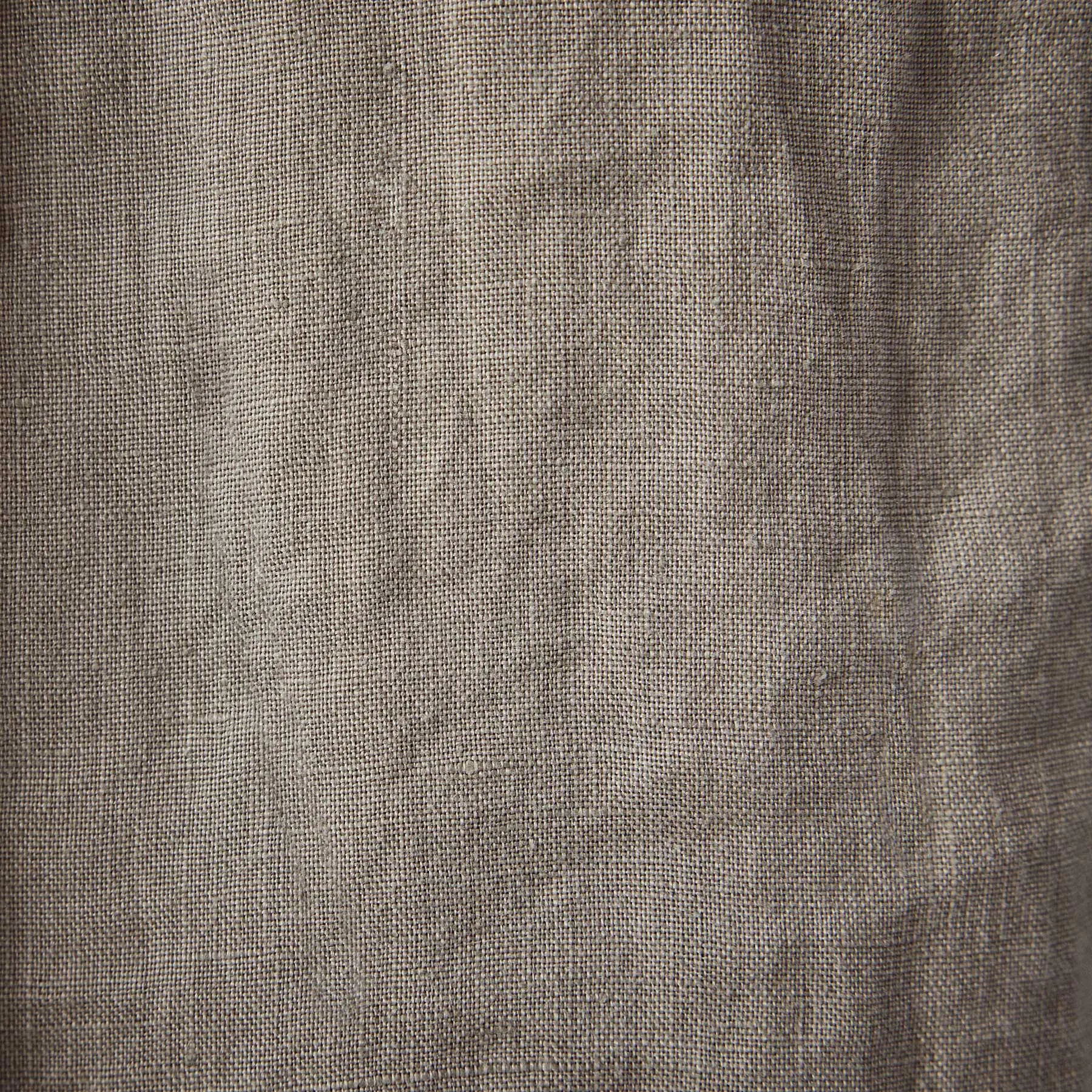 Lightweight Linen Shirt Dress - Silt Pigment