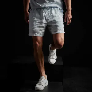Lightweight Linen Short - Memory Pigment
