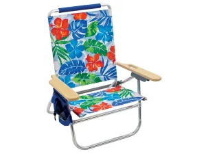 Like New/Unboxed- The Genuine Beach Bum Chair (Tropical Flower Print)