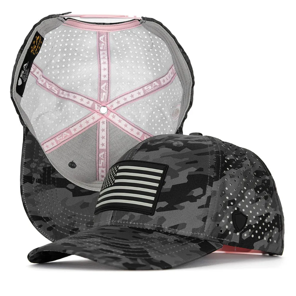 Limited Edition Performance Snapback | Pink Battle | Geo-Camo | Blackout PreOrder
