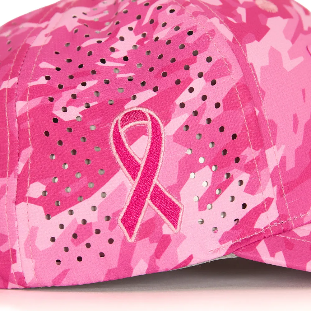Limited Edition Performance Snapback | Pink Battle | Geo-Camo | Bright Pink