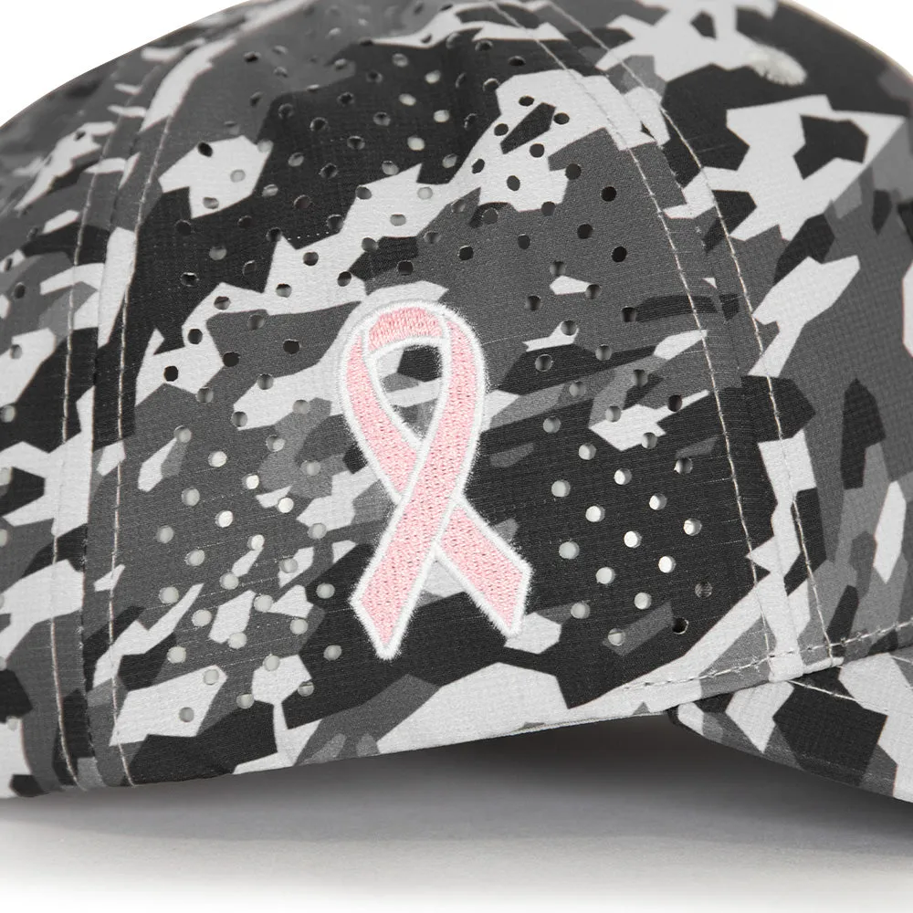Limited Edition Performance Snapback | Pink Battle | Geo-Camo | Grey PreOrder