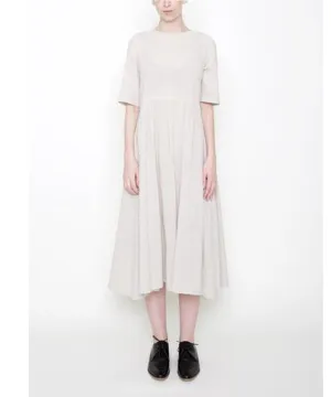 Linen Play Dress Beige