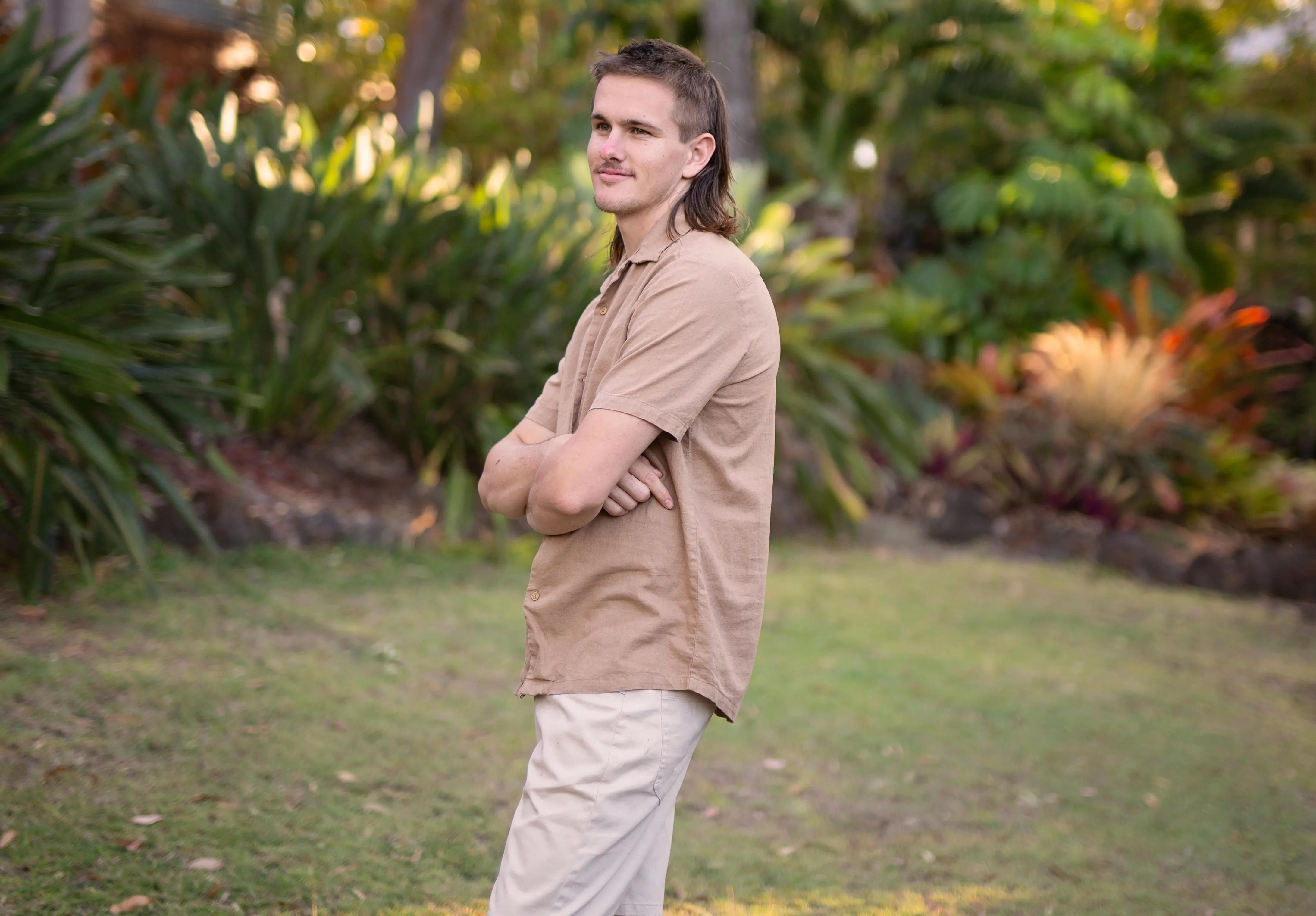Linen Shirt Latte