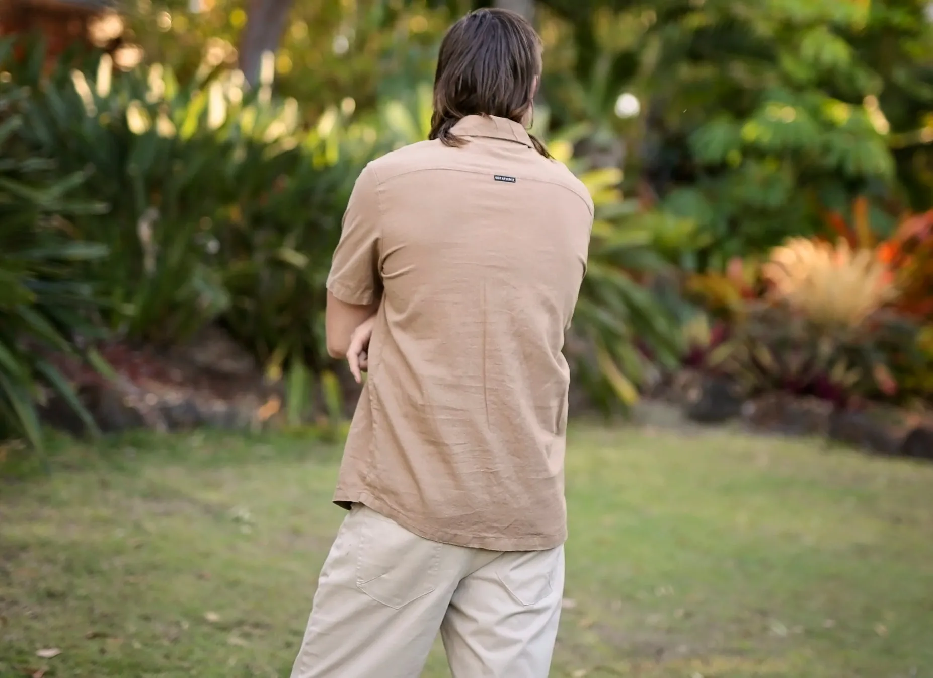 Linen Shirt Latte