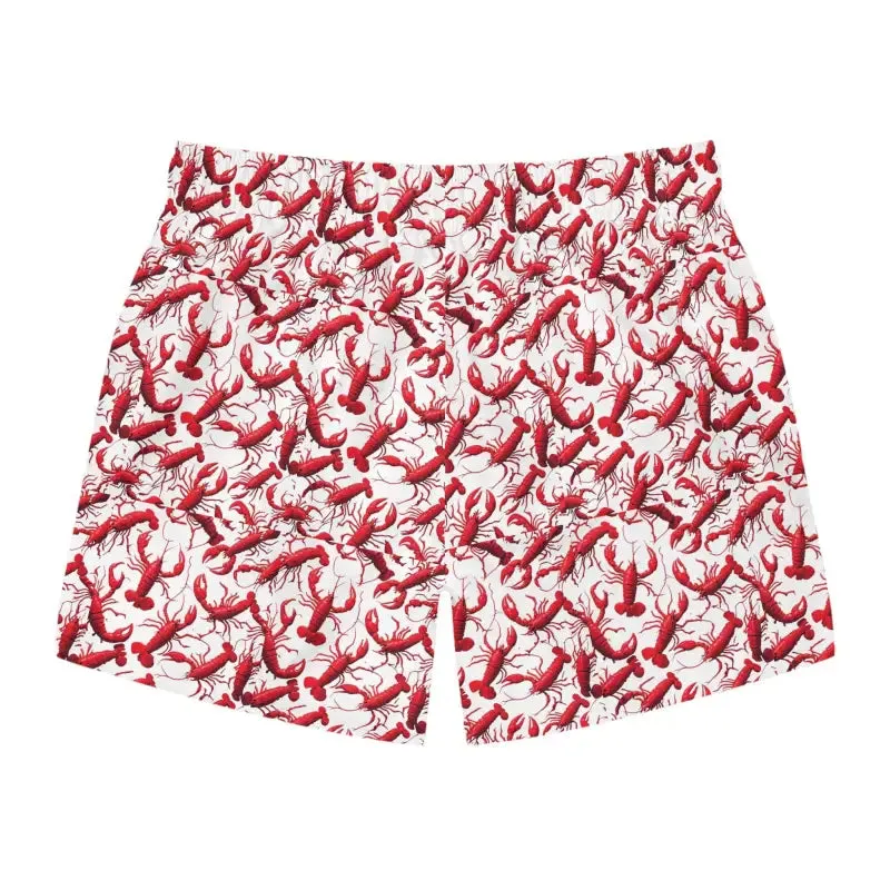 Lobster Print Swim Trunks for Stylish Summer Adventures