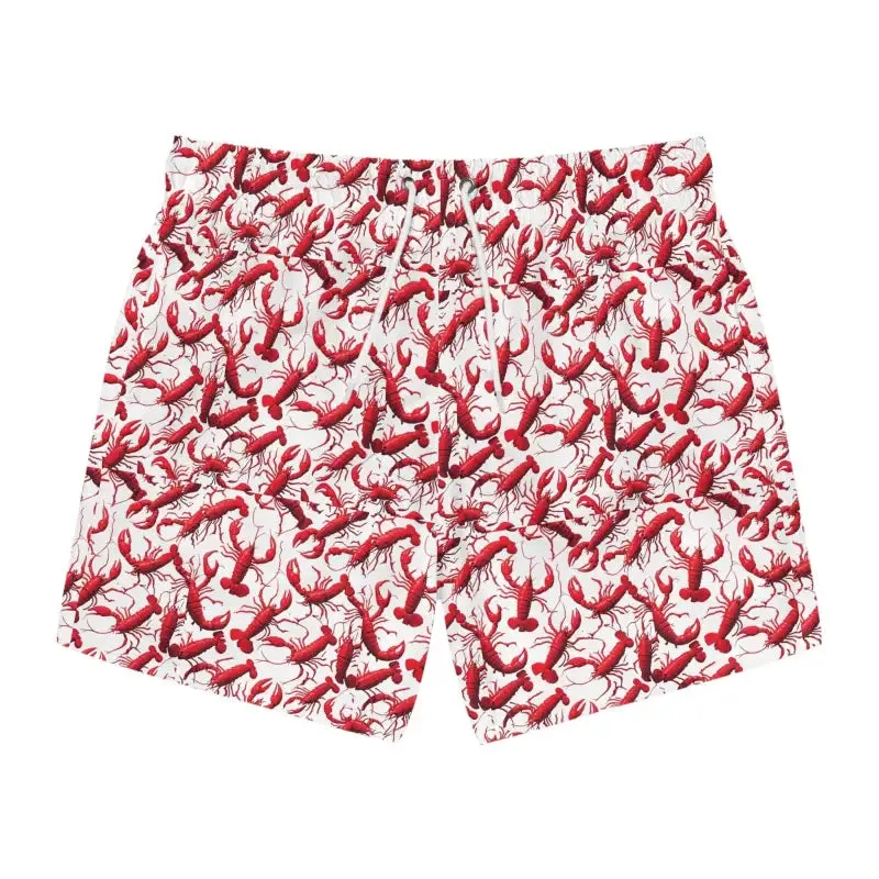 Lobster Print Swim Trunks for Stylish Summer Adventures