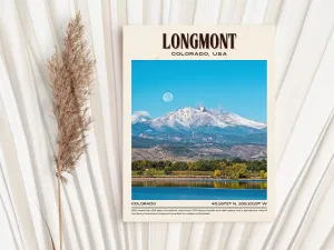 Longmont Vintage Wall Art, Colorado, USA