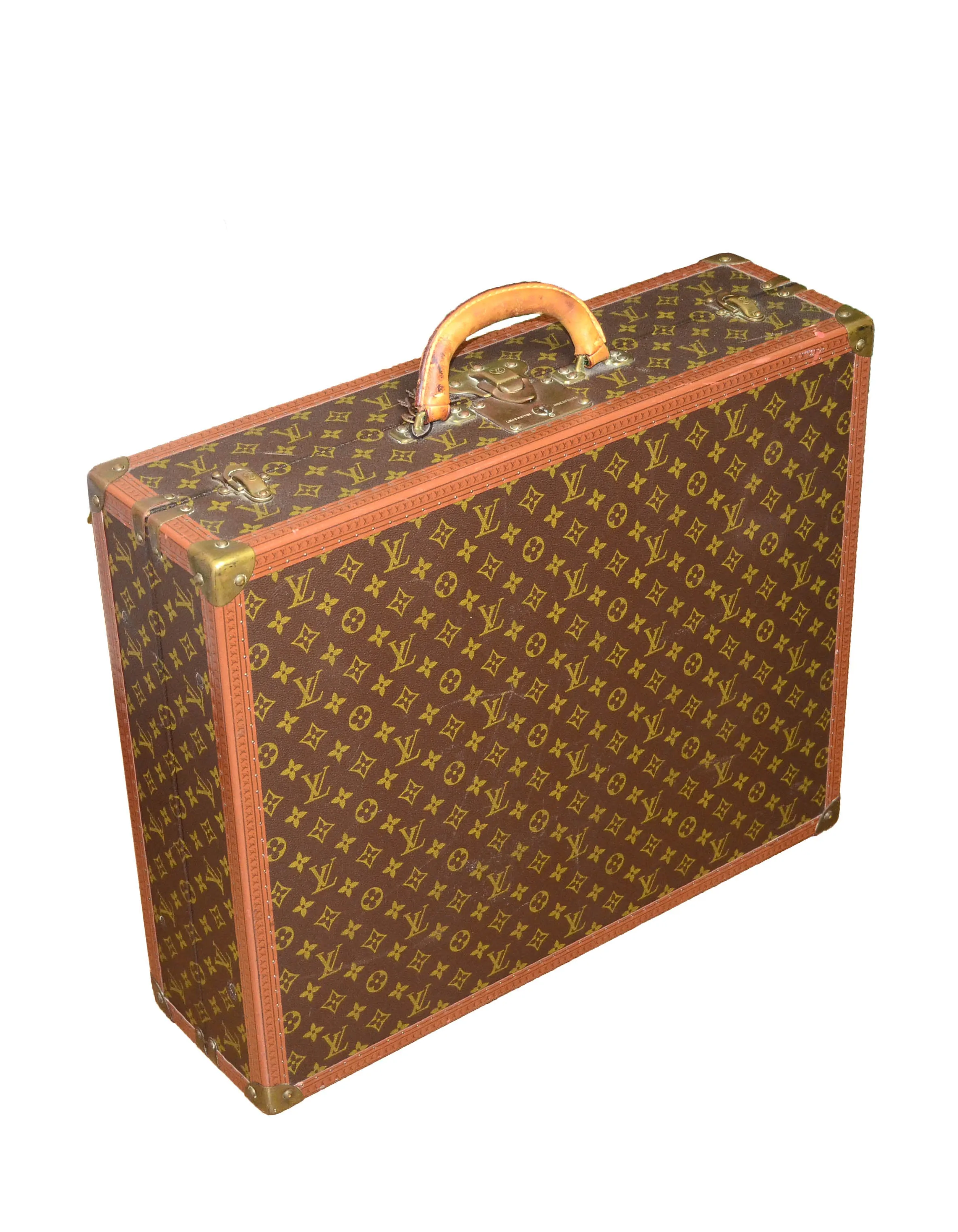 Louis Vuitton Vintage Monogram 60cm Hardcase Suitcase Trunk