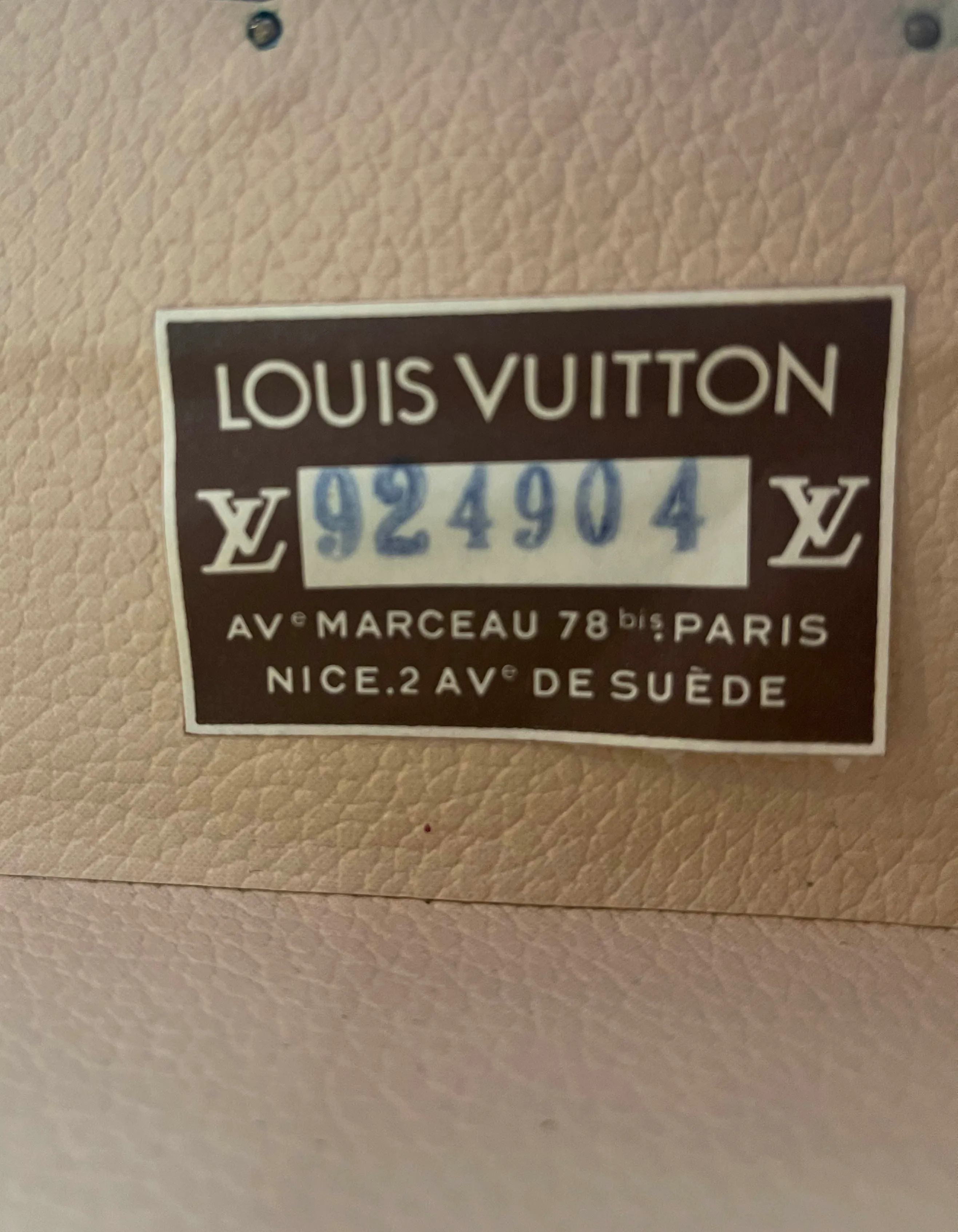 Louis Vuitton Vintage Monogram 60cm Hardcase Suitcase Trunk