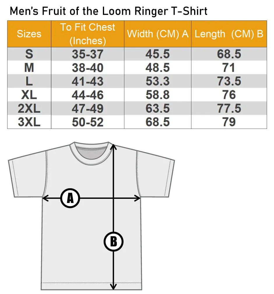 Love Flag Tierra del Fuego Province Argentina Mens Ringer T-Shirt FotL