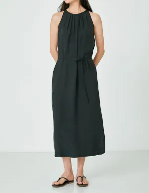 Luce Halter Dress Black