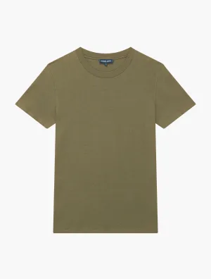 LUCIO LINEN-COTTON T-SHIRT
