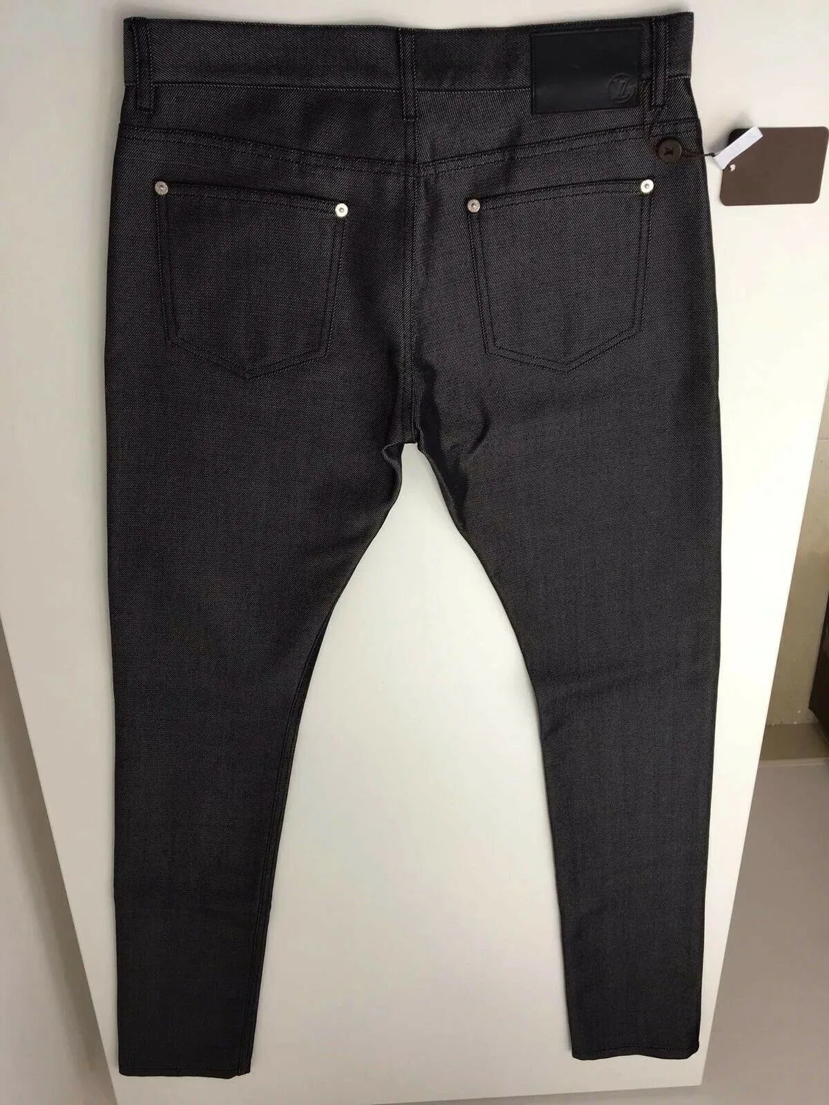 LV Initials Patch Jeans