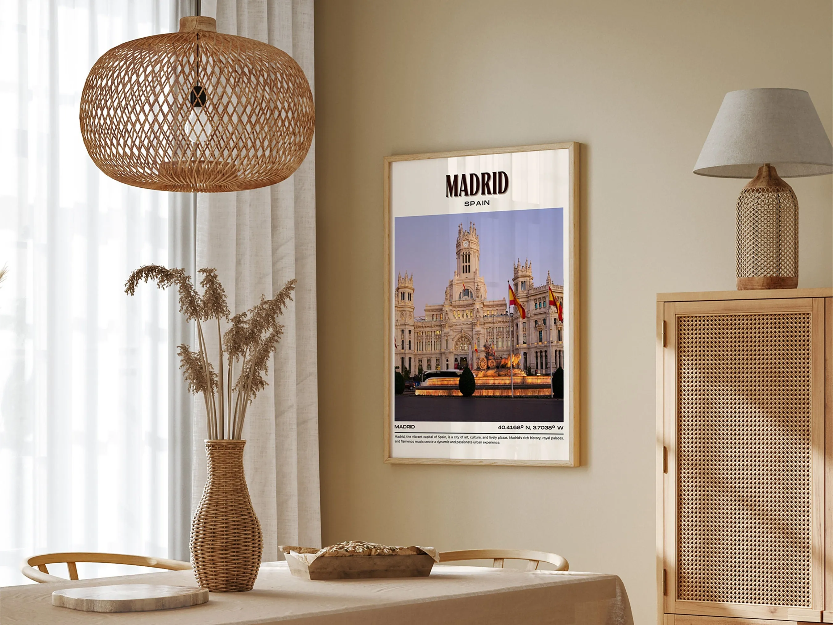 Madrid Vintage Wall Art, Spain