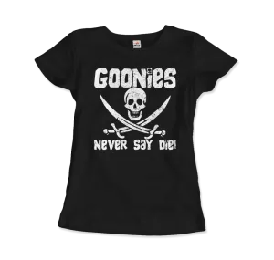 Men's & Women's The Goonies Never Say Die Distressed Design T-Shirt- 6 Colors