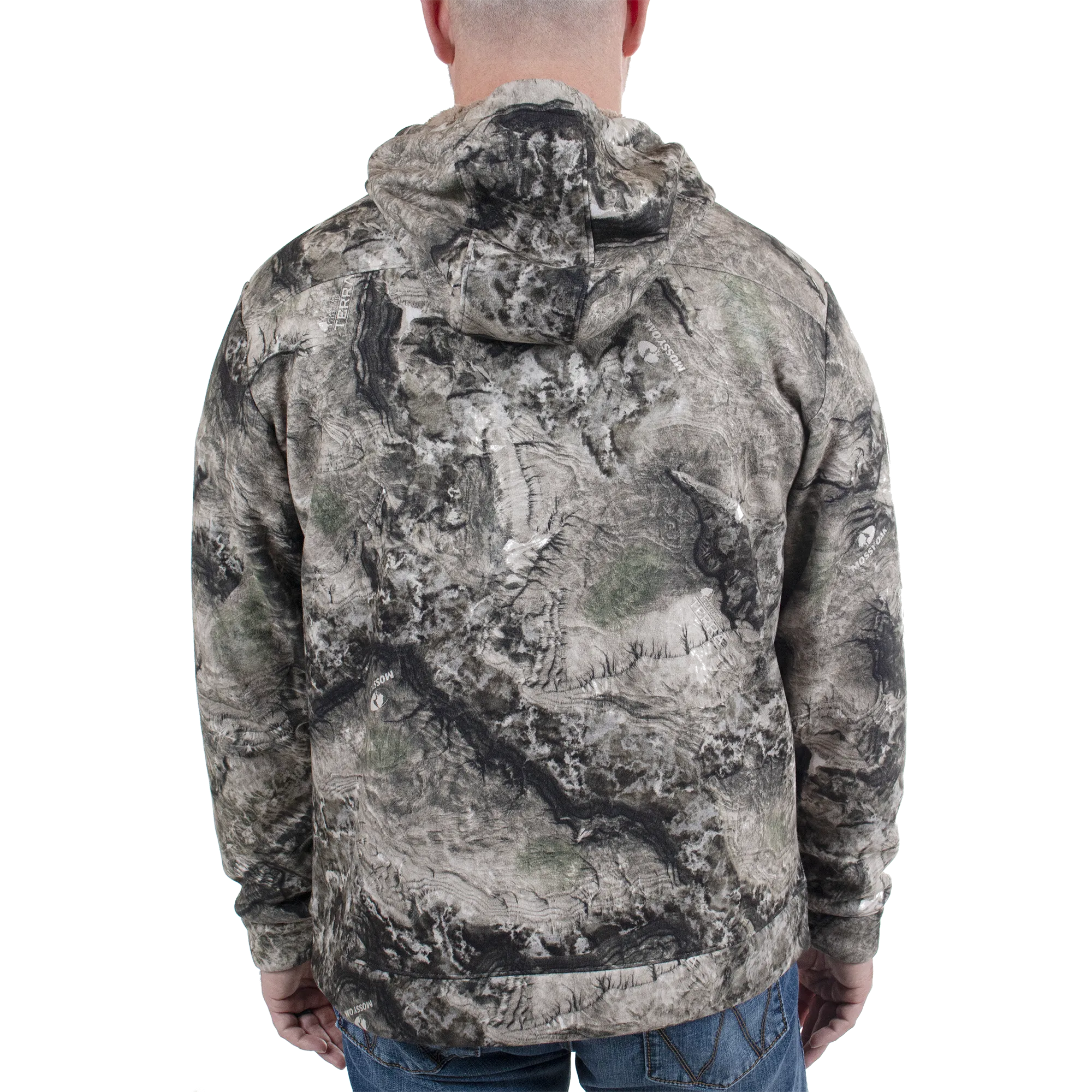 Men's Bow String Sherpa Hoodie