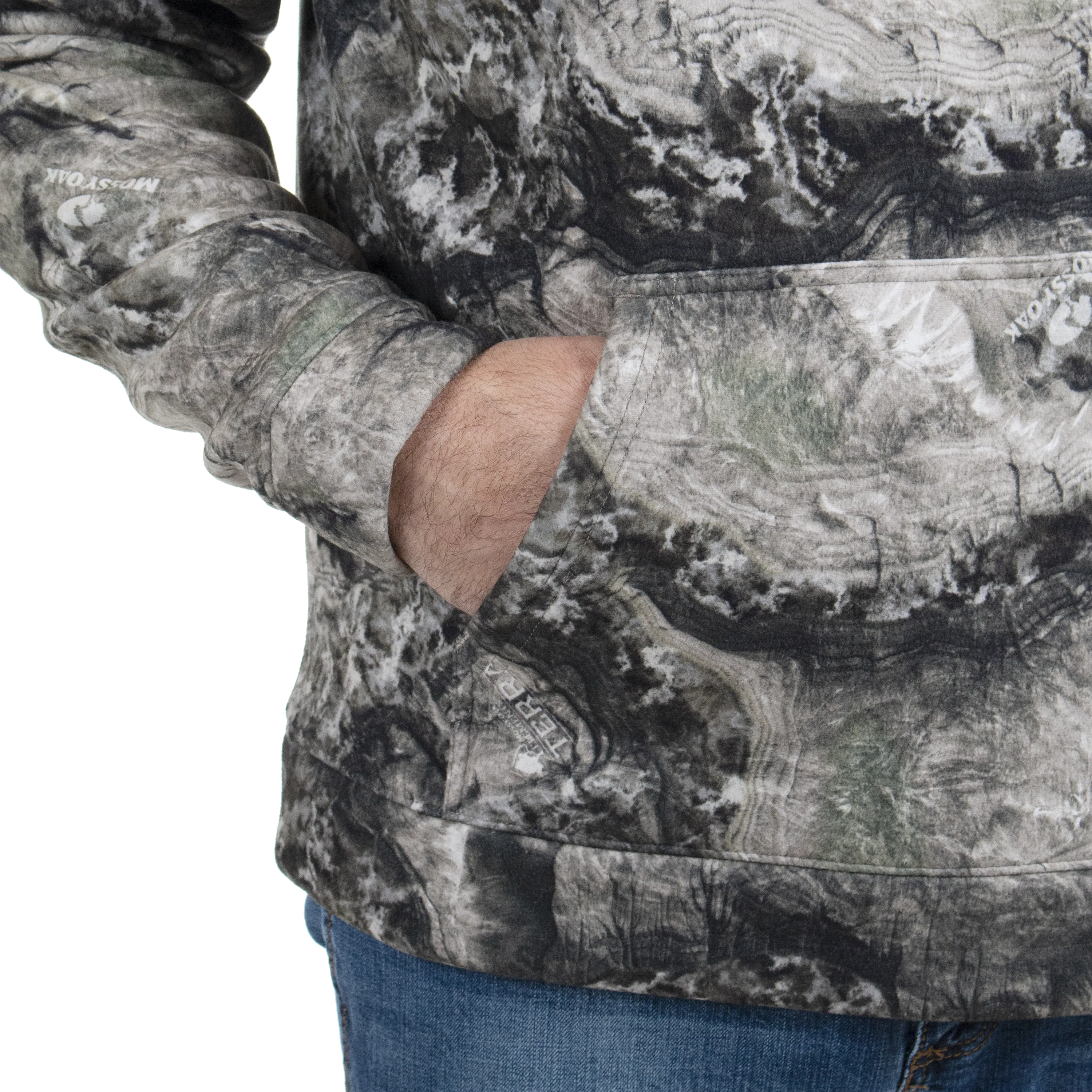 Men's Bow String Sherpa Hoodie