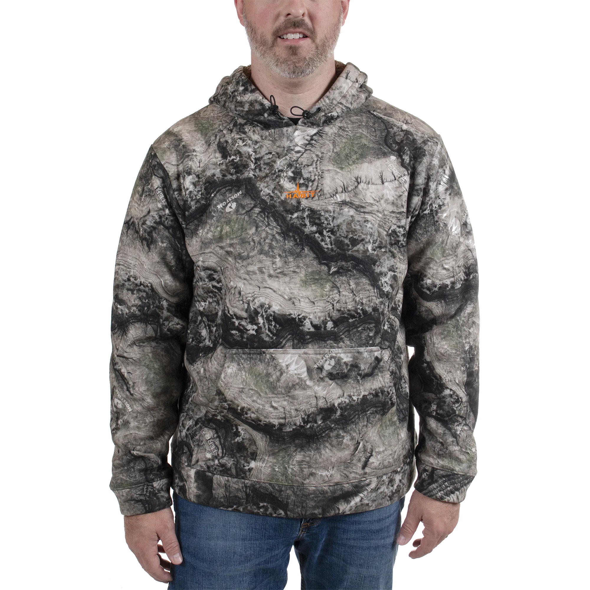 Men's Bow String Sherpa Hoodie