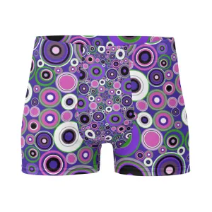 Gear Pattern Men's Denim Shorts