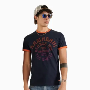 Men's Cali Surf Graphic Ringer T Shirt