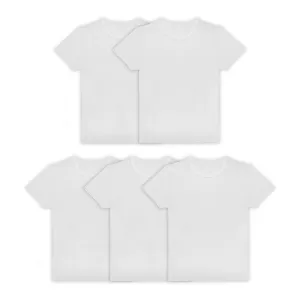 Men's Fruit of the Loom Essentials 5-Pack Pure Comfort Crewneck Tees