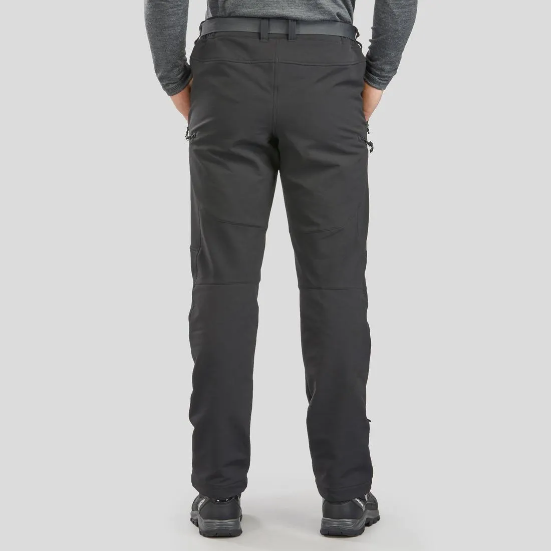 Men's Water-Repellent Stretch Trousers - Black