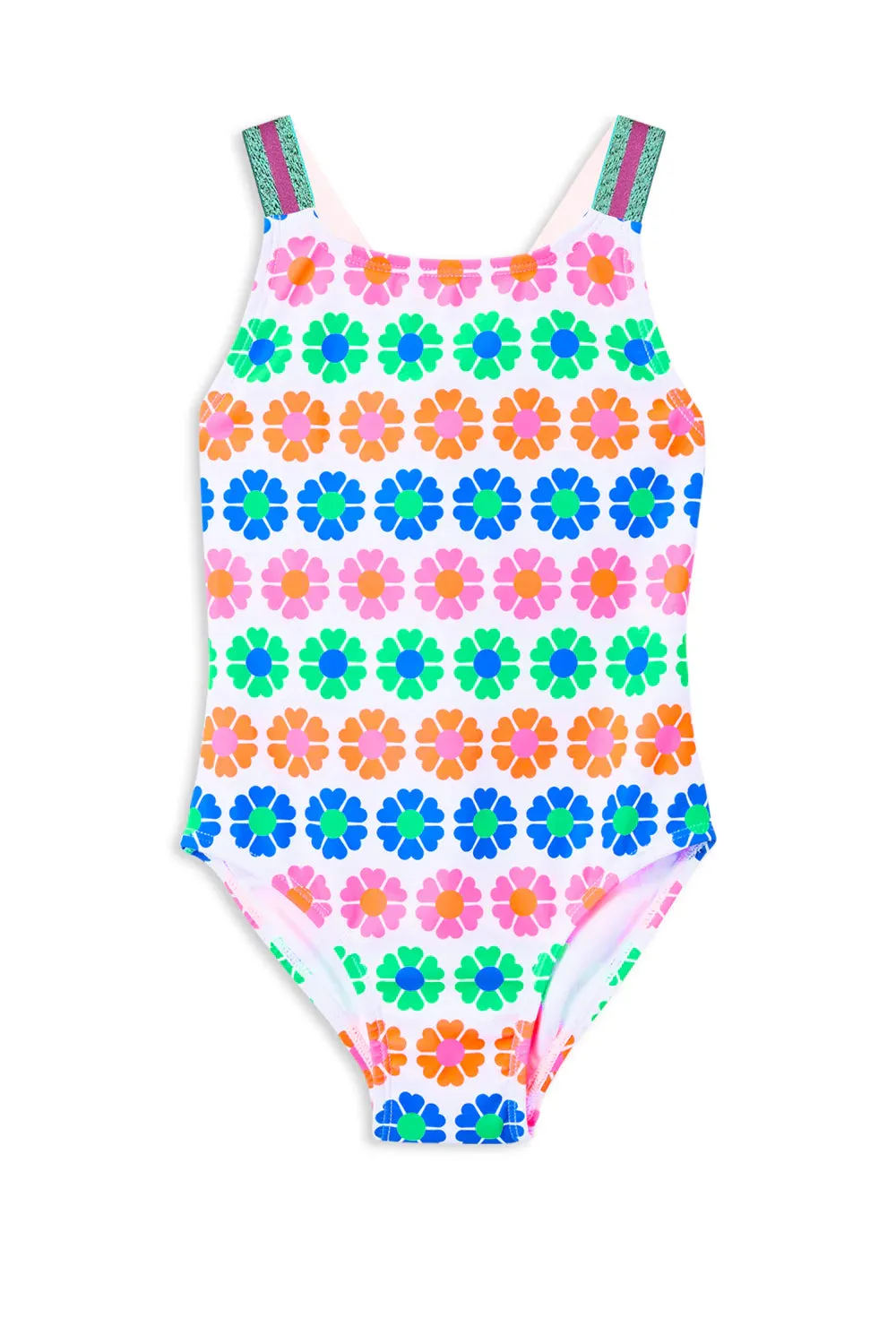 Milky | Neon Fun Sporty Swimsuit | Sizes 2-7