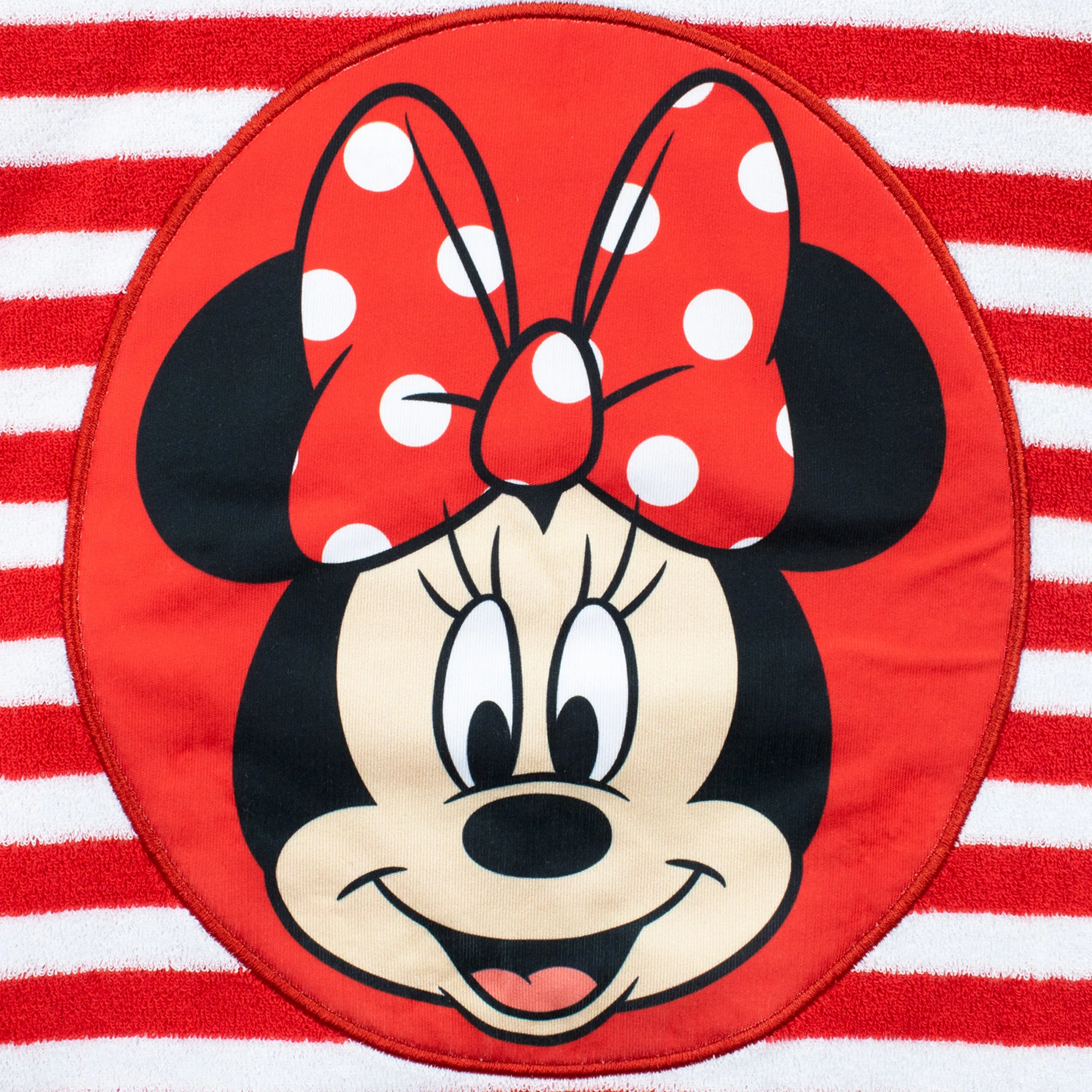 Minnie Mouse Girls Towelling T-Shirt and Shorts Set