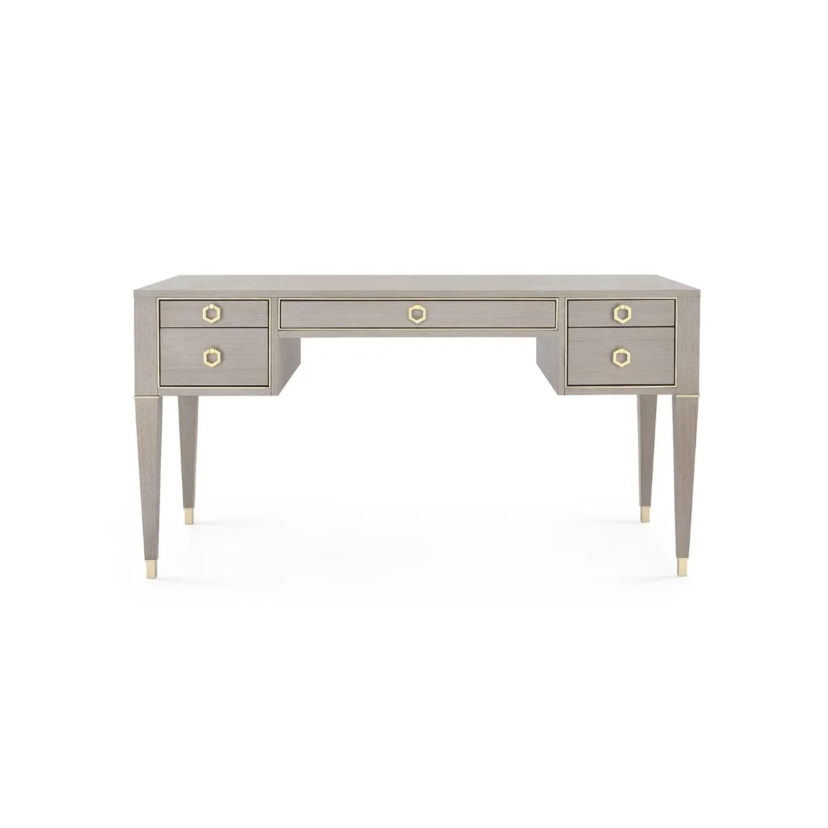 Morris Desk - Taupe Gray