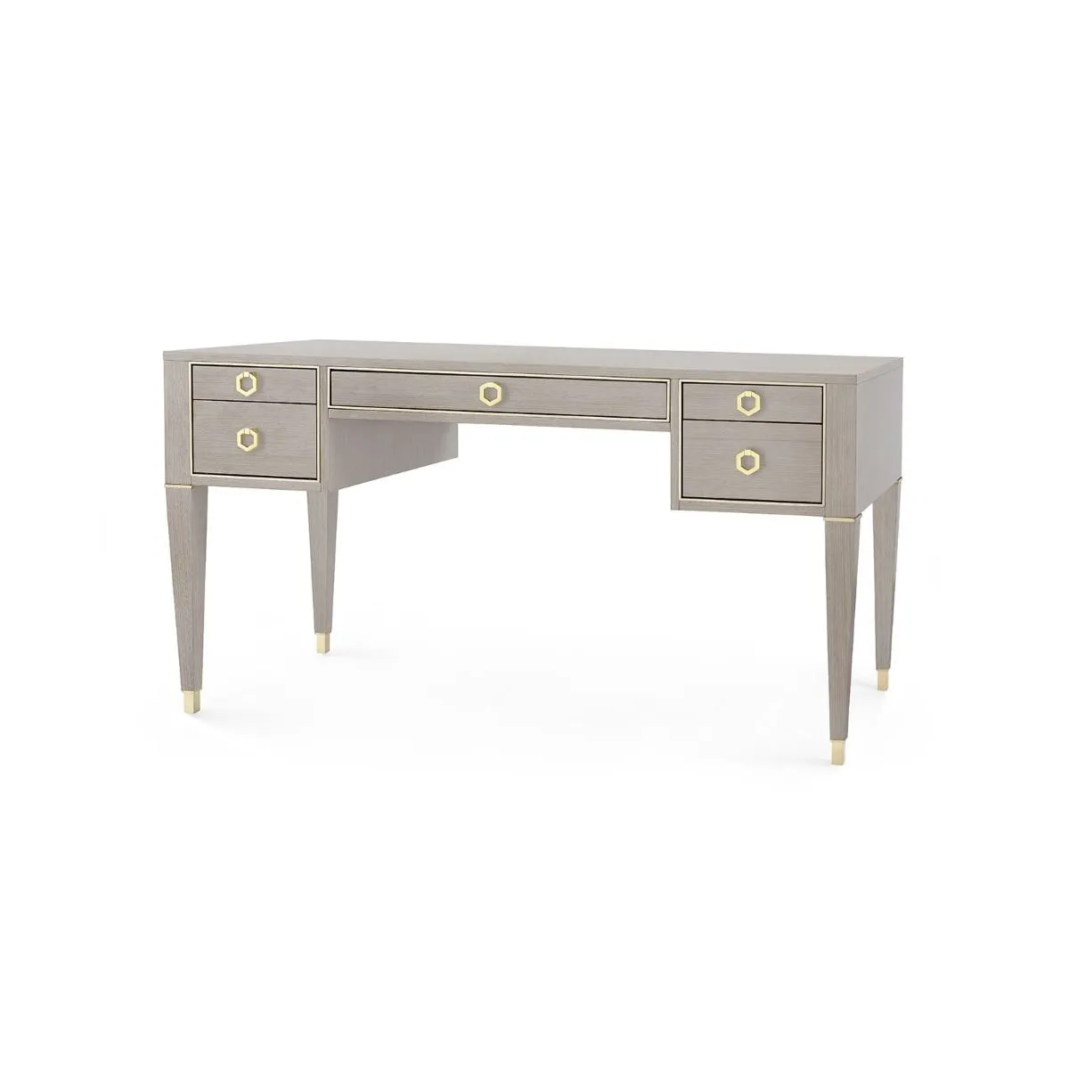 Morris Desk - Taupe Gray